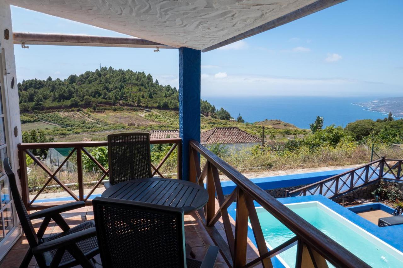 Casa Alba, Casa Rural Con Piscina-Spa Climatizada Hasta 34º Gratuito Y Vistas Al Mar Puntallana Exterior foto