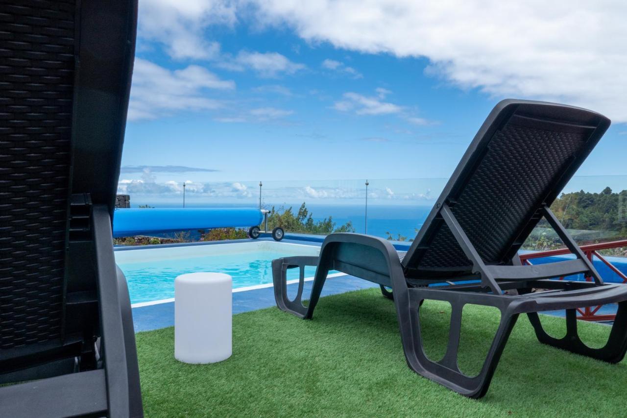 Casa Alba, Casa Rural Con Piscina-Spa Climatizada Hasta 34º Gratuito Y Vistas Al Mar Puntallana Exterior foto