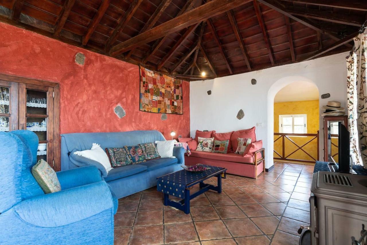 Casa Alba, Casa Rural Con Piscina-Spa Climatizada Hasta 34º Gratuito Y Vistas Al Mar Puntallana Exterior foto