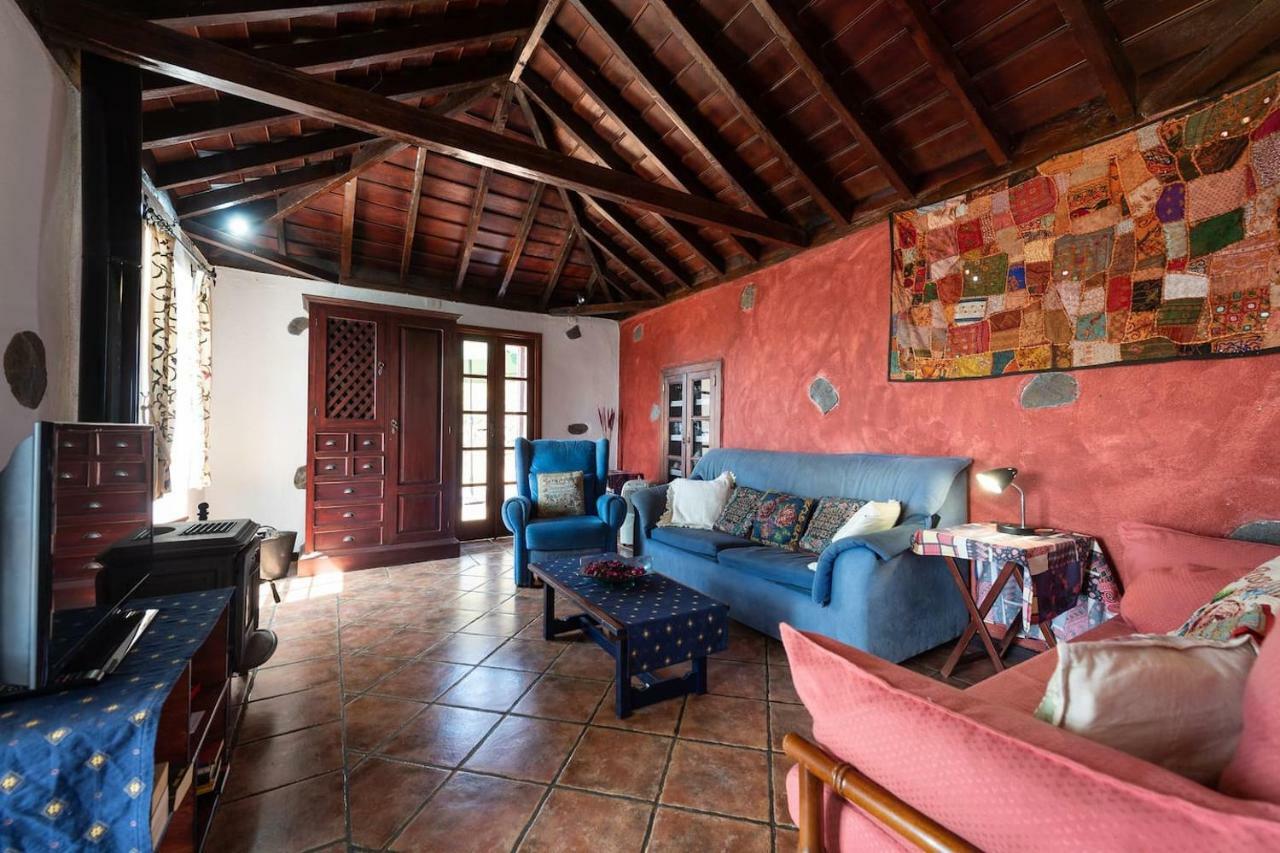 Casa Alba, Casa Rural Con Piscina-Spa Climatizada Hasta 34º Gratuito Y Vistas Al Mar Puntallana Exterior foto